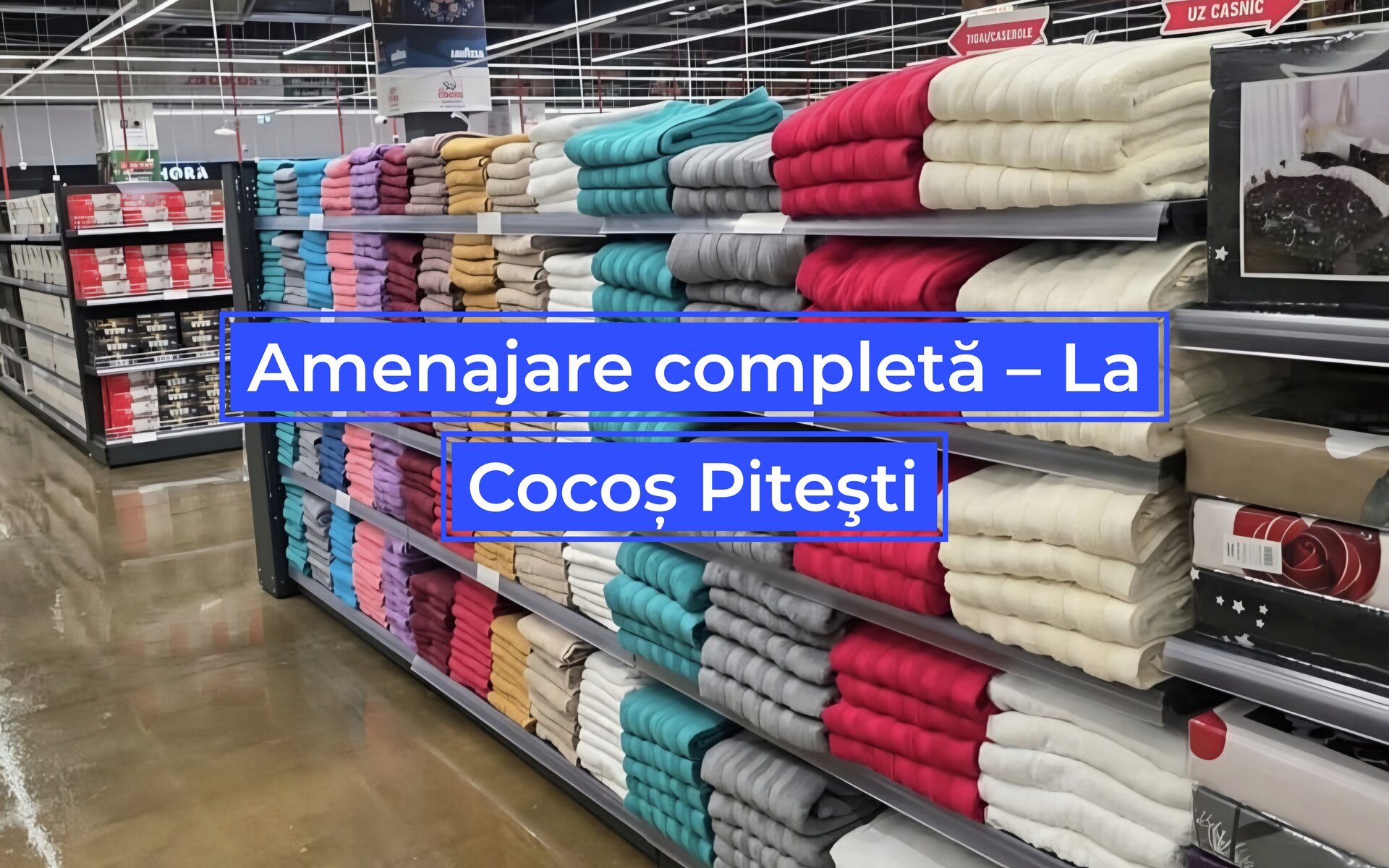 Amenajare completă – La Cocoș Pitești