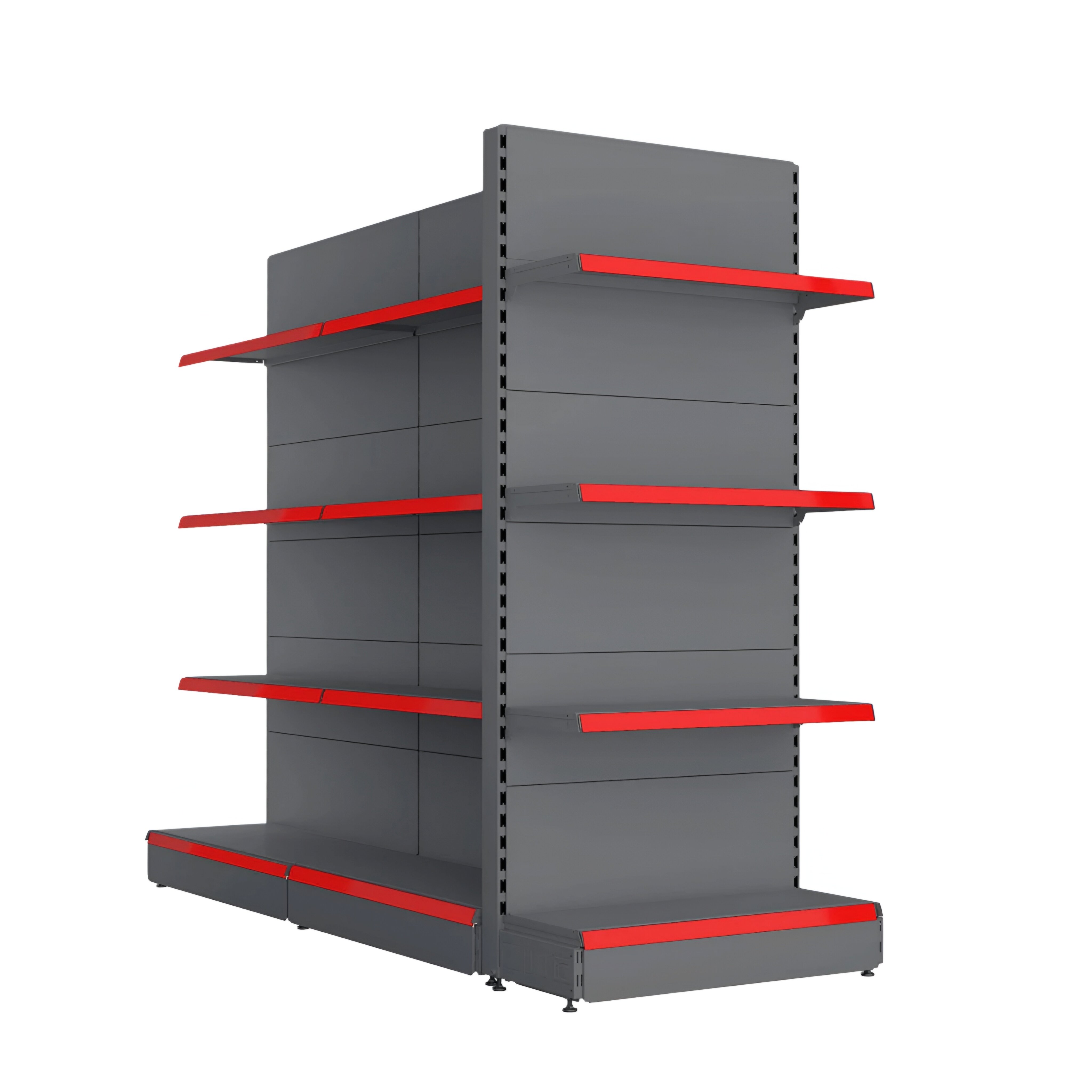 Raft gri-antracit de magazin