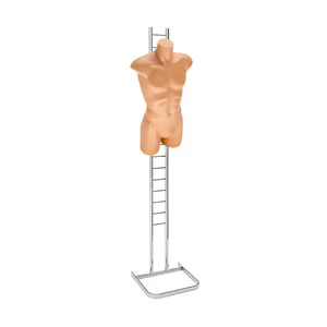 Bust barbat cu suport metalic cromat tip scarita