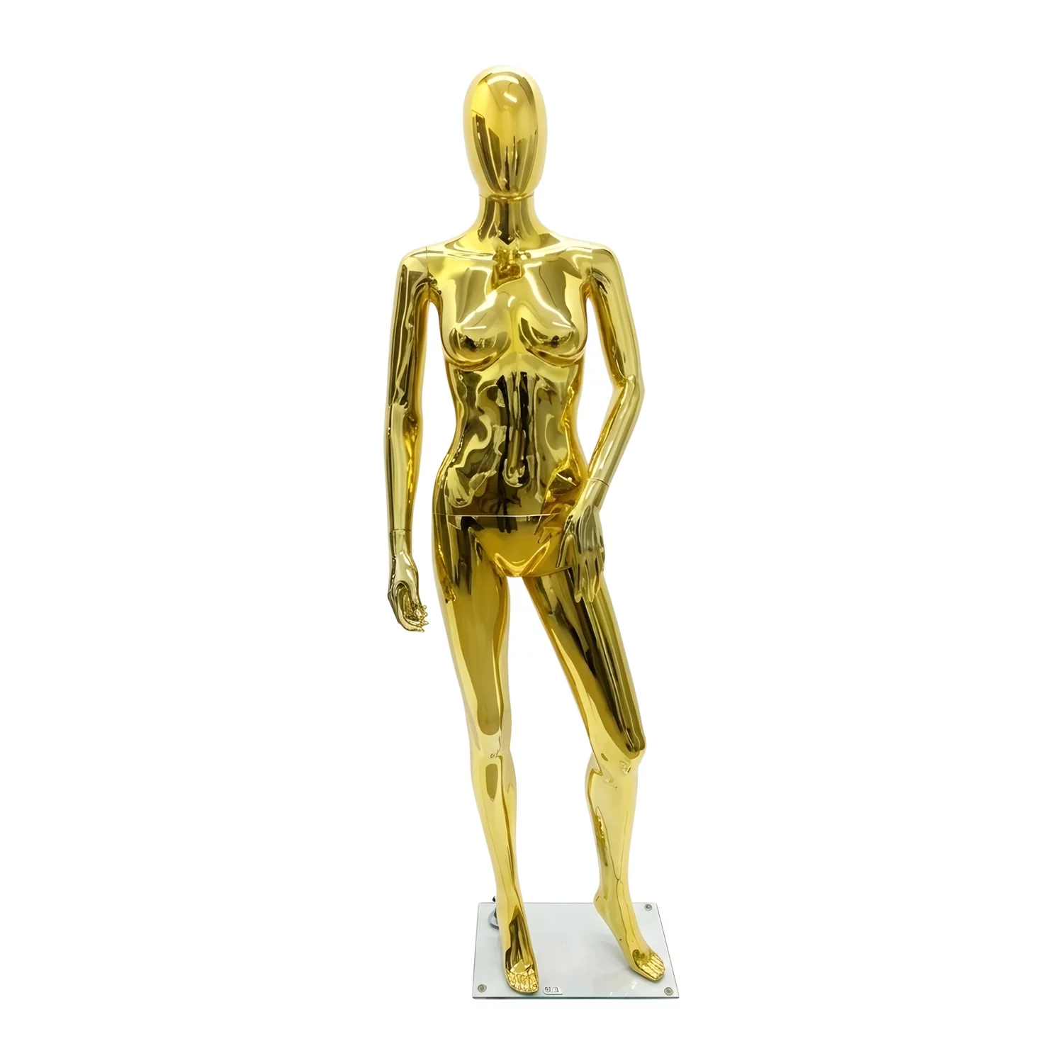 Manechin plastic gold/silver