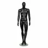 MANECHIN FIBRA NEGRU BARBAT 04