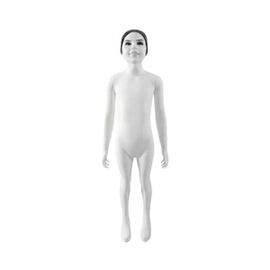 Manechin copil fata din plastic – Alb, inaltime 130 cm