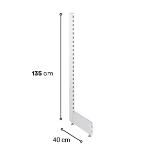 Picior metal raft  talpa L (135*40)