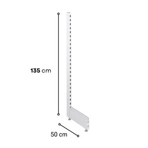 Picior metal raft  talpa L (135*50)