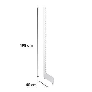 Picior metal raft  talpa L (195*40)