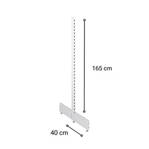 Picior metal raft talpa T (165*40)