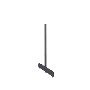 Picior metal tip T pentru raft metalic gondola 135 cm antracit