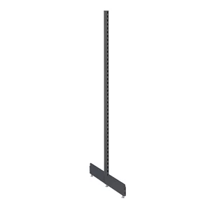 Picior metal tip T pentru raft metalic gondola 165 cm Antracit