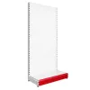 Modul de baza pentru raft metalic cu panou perforat - Alb picture - 1