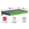 Poliță suplimentară 50×40 cm pentru rafturi metalice de magazin, Antracit picture - 1