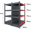 Raft gondola pentru produsele grele - Heavy Duty 165 cm picture - 2