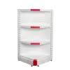 Raft metalic de colt interior Alb 135 cm picture - 3