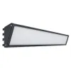 Reclamă înclinată cu plexiglass pentru rafturi metalice, Antracit – 100 cm picture - 1