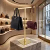 Suport dublu Tip „T” pentru expunere genți – Finisaj gold picture - 2