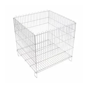 Cos promotional metalic pliabil 77×80 cm pentru magazine si supermarketuri