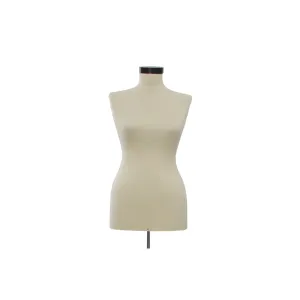 Bust pentru expunere dama bej – Doar bust + capac superior (Fara picior)