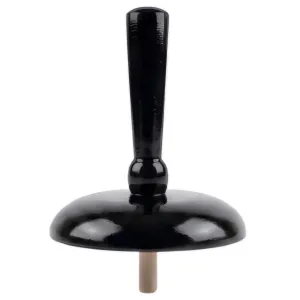 Capac decorativ superior negru lucios