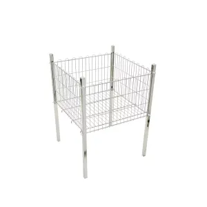 Cos metal promotie din grilaj, 60x40 cm