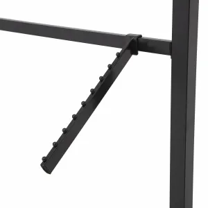 Expozitor frontal inclinat cu opritori pentru Sistem F – Accesoriu de expunere haine