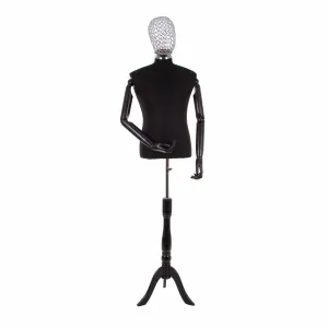 MANECHIN BARBAT 987 CU BRATE + CAP ARGINTIU