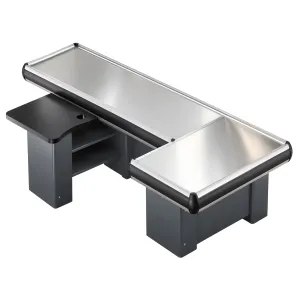 Masa pentru casa de marcat U 240 cm dreapta, Rama din aluminium