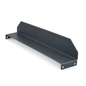 Separator metalic pentru rafturi, 50 x 6 cm, gri