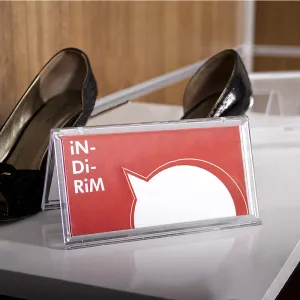 SUPORT PLEXI PENTRU ETICHETE DUBLU ZP 57