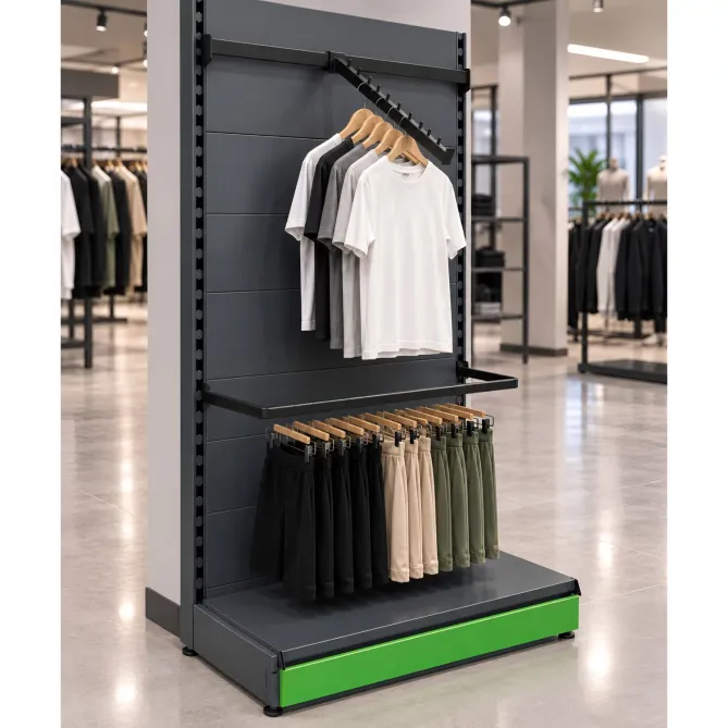 Bară pentru accesorii pentru rafturi metalice, Gri antracit – 100 cm picture - 2