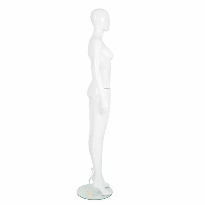 Manechin din plastic alb lucios dama MP-12 picture - 4