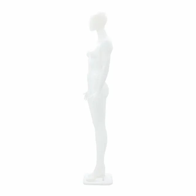 Manechin din plastic alb dama, cap ou MP-9 picture - 2