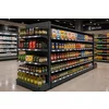 Raft gondola pentru magazin Antracit 225 cm – Baza 40 cm – Polite 40 cm picture - 2