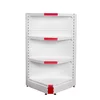Raft metalic de colt interior Alb 135 cm picture - 3