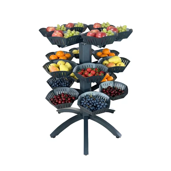 Sistem ergonomic de expunere tip Insulă pentru raionul de fructe și legume picture - 2