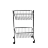 Stand promotional cu cosuri cromate, 2 niveluri – 60×50 cm picture - 1