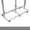 STENDER METAL CROMAT CU 8 BRATE DREPT