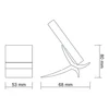 Suport plexiglas pentru prezentare telefon mobil picture - 3