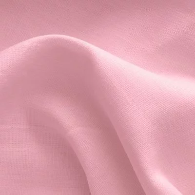 100% linen fabric - Baby Rose