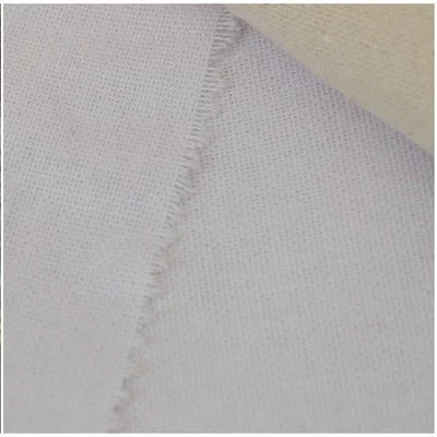 Traditional plain weaved fabric - White