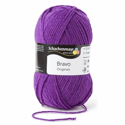 Acrylic yarn Bravo- Purple 08303