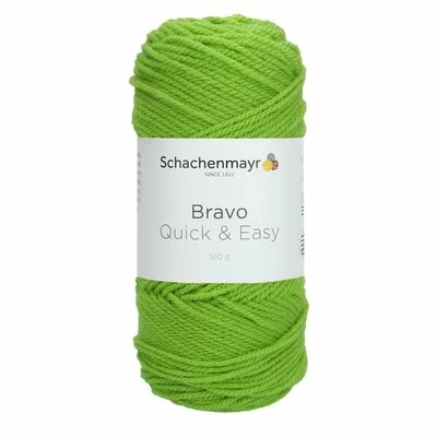 Acrylic yarn Bravo Quick & Easy - Lime 08194