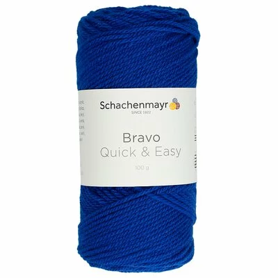 Acrylic yarn Bravo Quick & Easy -Royal 08211