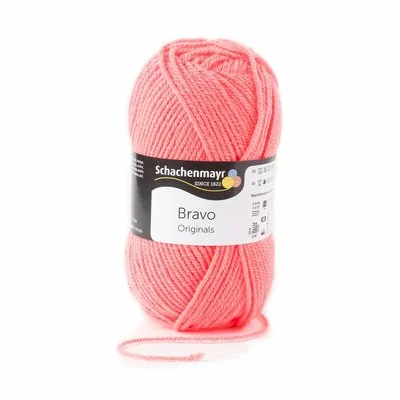 Acrylic yarn Bravo - Salmon 08342