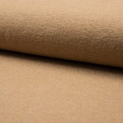 Boiled Wool Fabric - Camel