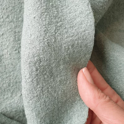 Boiled Wool Fabric -Mint