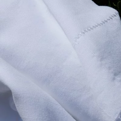 Cotton Gauze Fabric - Calusar White