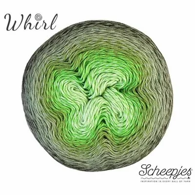 Gradient yarn Scheepjes Whirl - Pistachio 761