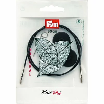 Interchangeable Cord for KnitPro knitting needles - 80 cm