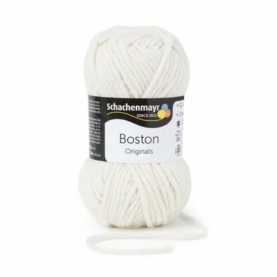 Wool blend yarn Boston-Natural 00002
