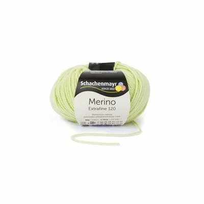Wool Yarn - Merino Extrafine 120 Lemon 00175
