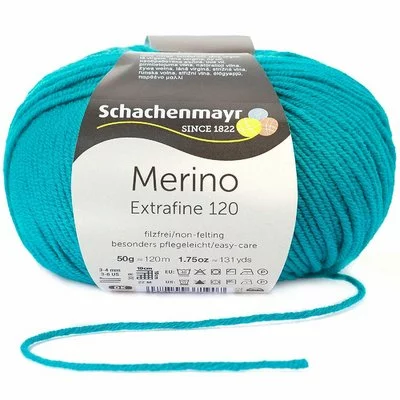Wool yarn - Merino Extrafine 120 Pine 00177